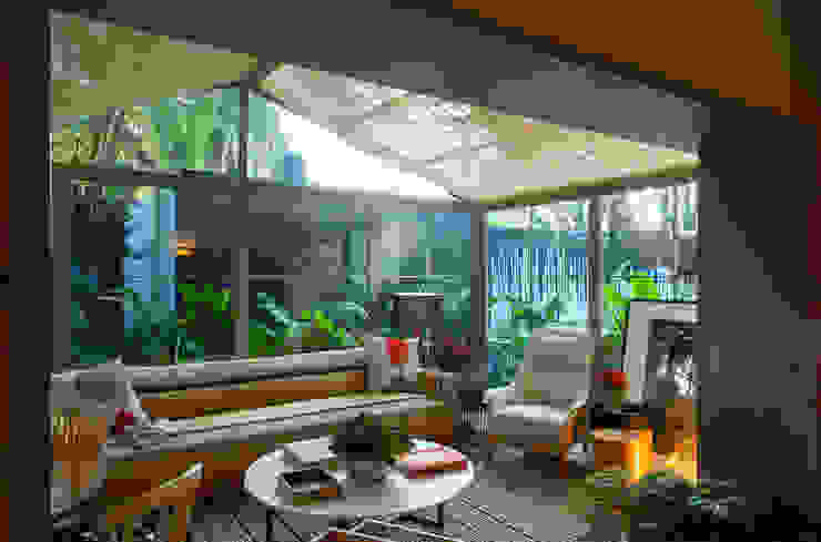 Marina Linhares Decoração de Interiores Ruang Keluarga Tropis