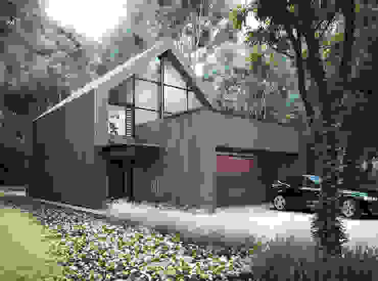 Projekty domów - House x06, Majchrzak Pracownia Projektowa Majchrzak Pracownia Projektowa Modern Houses