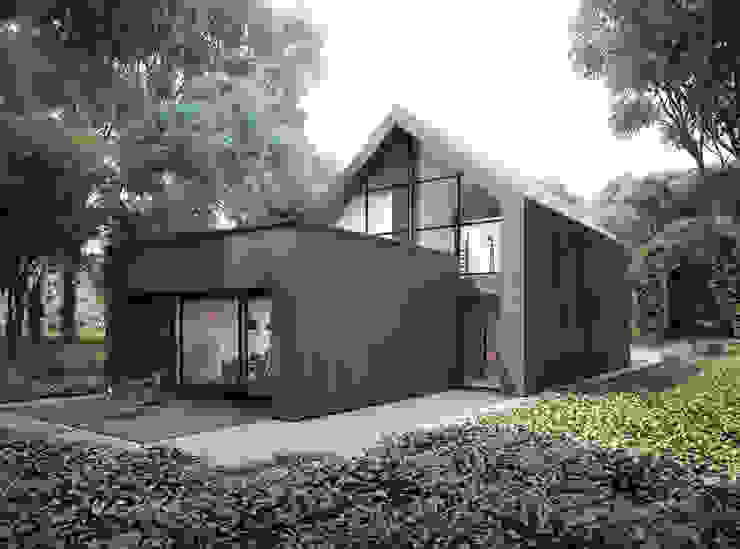 Projekty domów - House x06 Majchrzak Pracownia Projektowa Nowoczesne domy dom,dompp,majchrzak,majchrzakpp,majchrzak pracownia,architekt,house,x06,projekt,projekty domów,gotowe,indywidualne