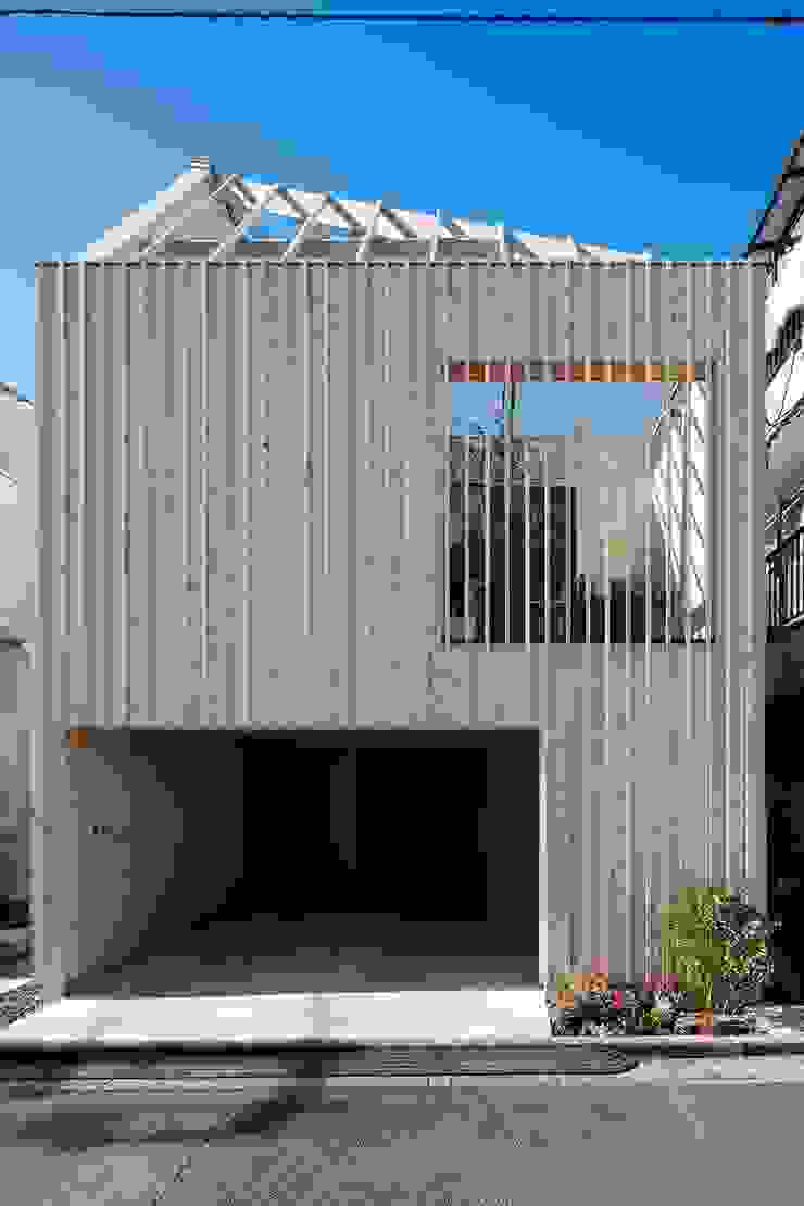 ディンプル建築設計事務所 Modern home Solid Wood Wood effect