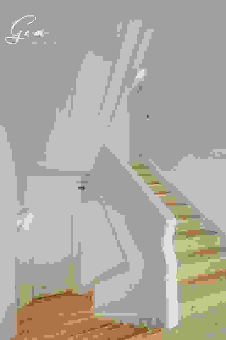 Obrasdecor 러스틱스타일 복도, 현관 & 계단