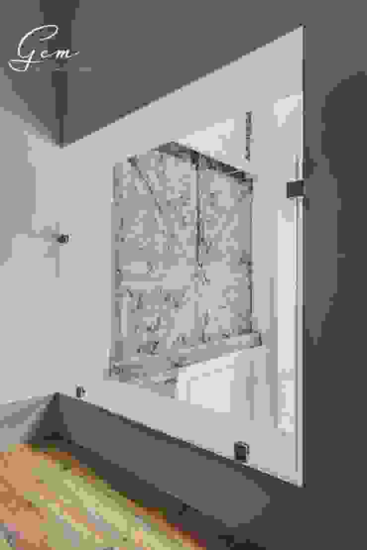 Obrasdecor 러스틱스타일 복도, 현관 & 계단