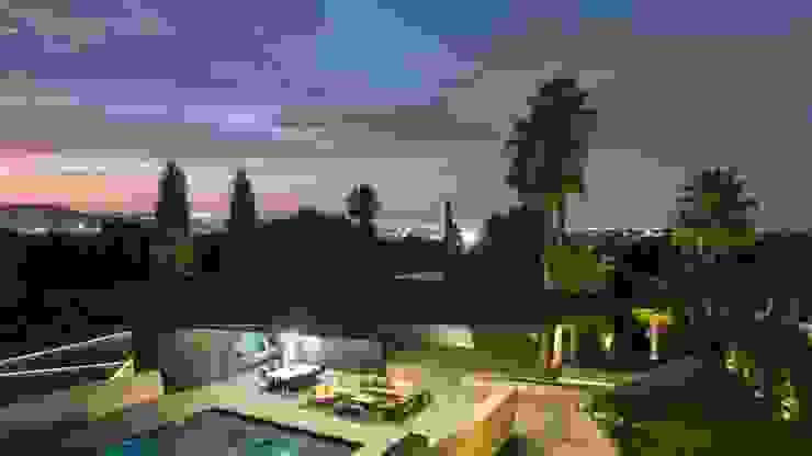 House in Kloof Road Nico Van Der Meulen Architects Balcone, Veranda & Terrazza in stile moderno