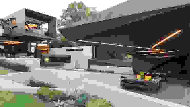 House in Kloof Road Nico Van Der Meulen Architects Balcone, Veranda & Terrazza in stile moderno