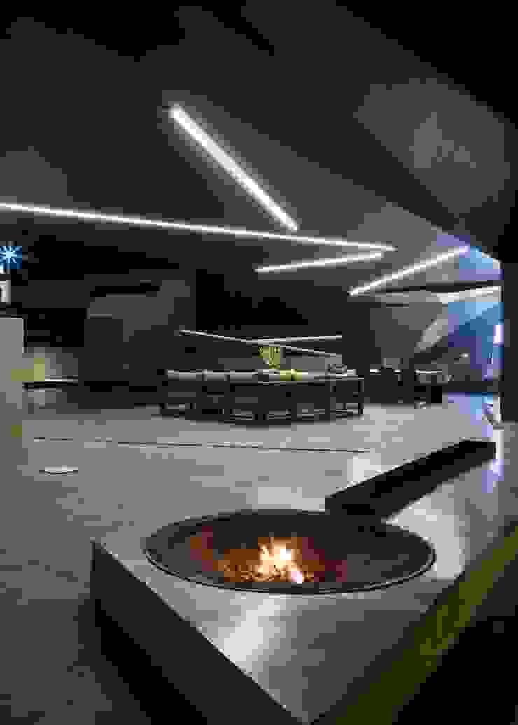 House in Kloof Road Nico Van Der Meulen Architects Balcone, Veranda & Terrazza in stile moderno