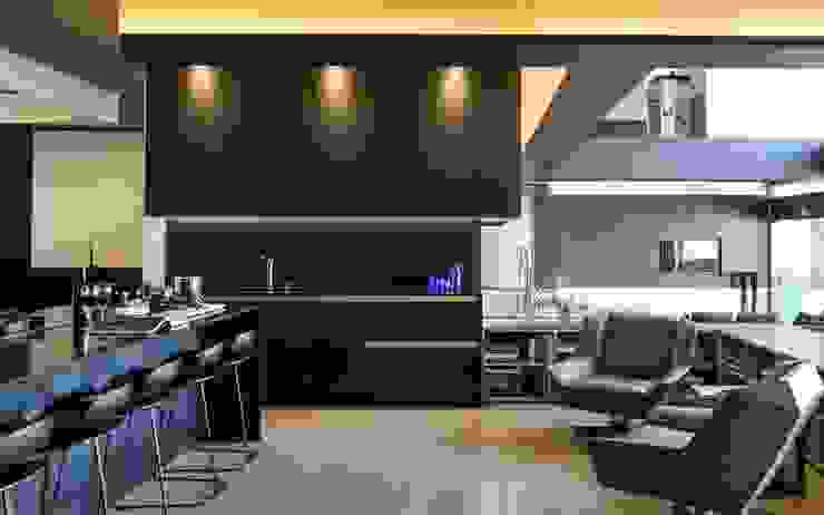 House in Kloof Road Nico Van Der Meulen Architects Cucina moderna