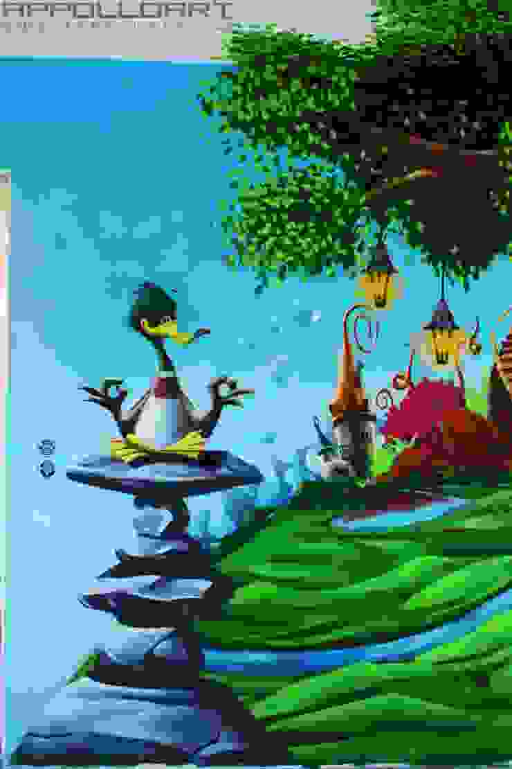 Kinderzimmer Fantasievoll Gestalten Mit Graffiti Und Airbrush Von Wandgestaltung Graffiti Airbrush Von Appolloart Homify