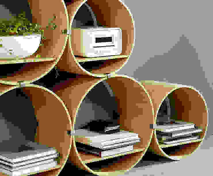 Kißkalt Designs EscritórioArmários e estantes Madeira