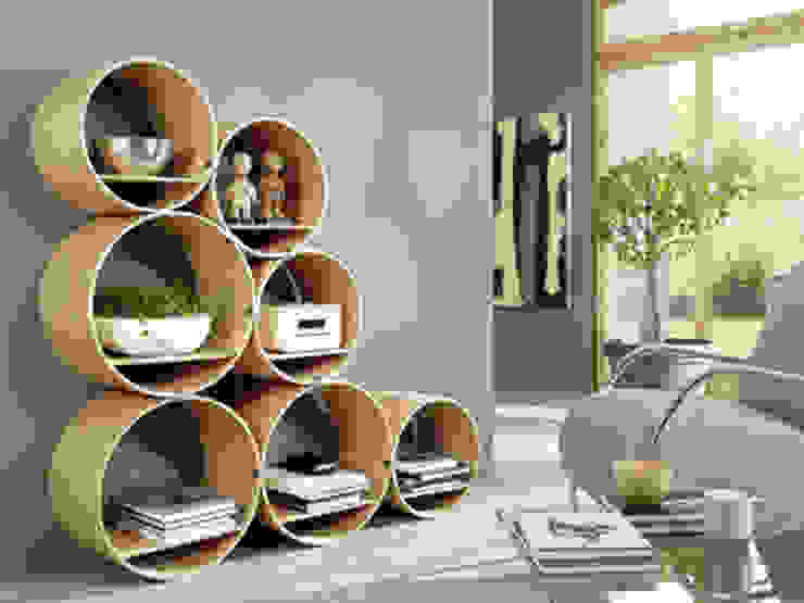 Kißkalt Designs Sala de estarEstantes Madeira