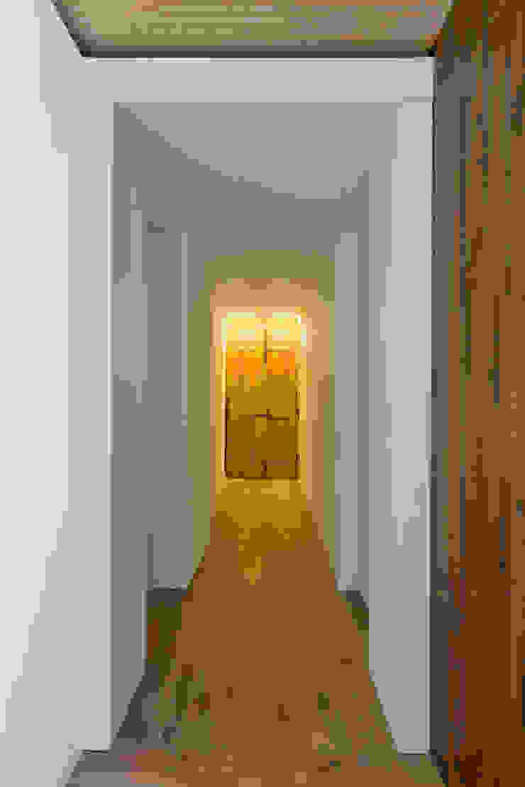 Modern corridor, hallway & stairs by Ricardo Moreno Arquitectos Modern