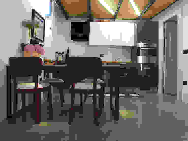 Ossigeno Architettura 지중해스타일다이닝 룸