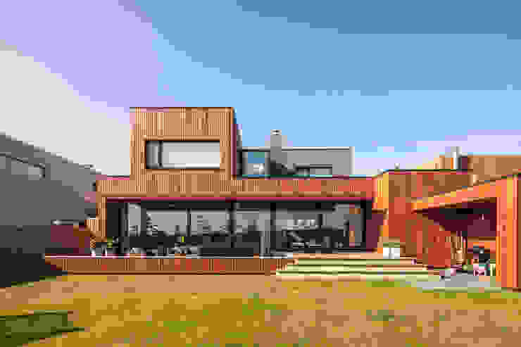 Woonhuis Ter Borch, Groningen, De Zwarte Hond De Zwarte Hond Modern Terrace