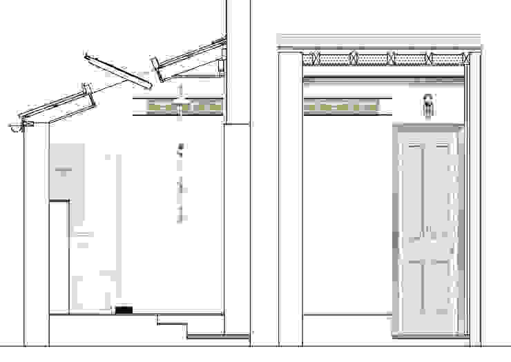 Converting Out building into Shower Room Paul D'Amico Remodels حمام