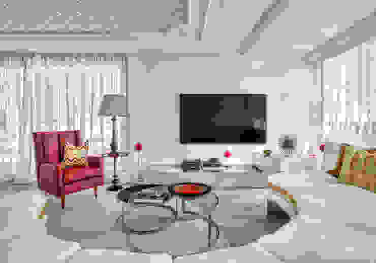 Viterbo Interior design غرفة الميديا