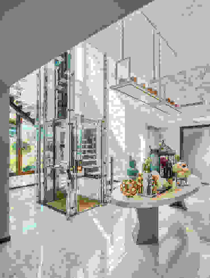 Viterbo Interior design إنتقائي، أسلوب، الرواق، رواق، &، درج