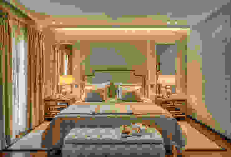 Viterbo Interior design غرفة نوم