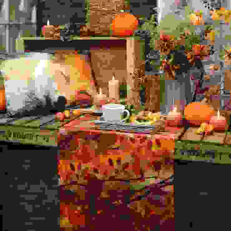 Willkommen Herbst - die neue Tischwäsche-Kollektion von Sander, Sander Tischwäsche Sander Tischwäsche Country style dining room Textile Orange Accessories & decoration