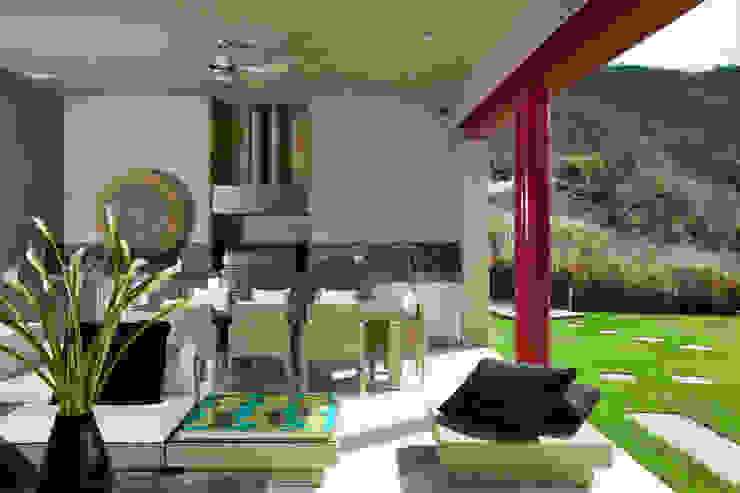 Adrián Martínez Arquitectos Moderne Wohnzimmer