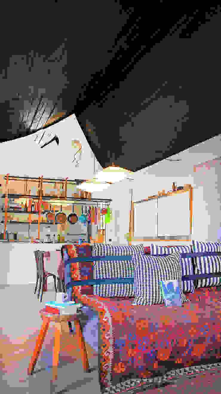 Juan Carlos Loyo Arquitectura Moderne Wohnzimmer