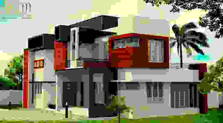 BN Architects บ้านและที่อยู่อาศัย อิฐหรือดินเผา Orange