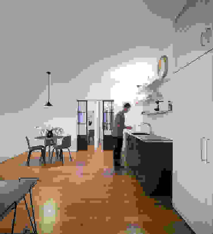 Príncipe real apartment lisbon fala ห้องครัว