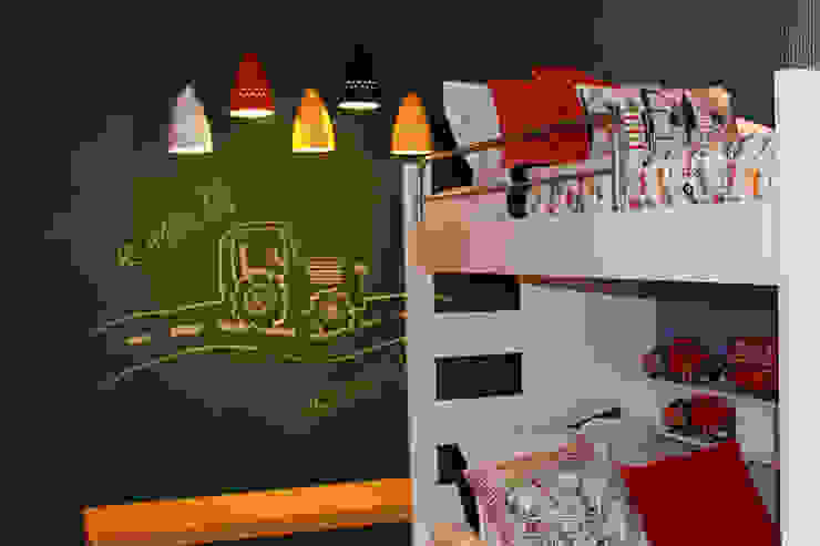 Liberdade para brincar Cromalux Sistemas de Iluminação Ltda Quarto infantil moderno Alumínio/Zinco Multi colorido Iluminação