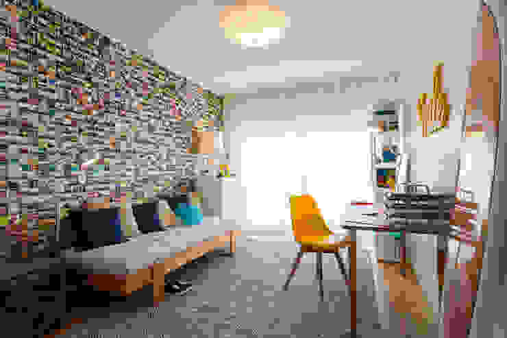 Andar Modelo - Oeiras, Traço Magenta - Design de Interiores Traço Magenta - Design de Interiores Modern Bedroom