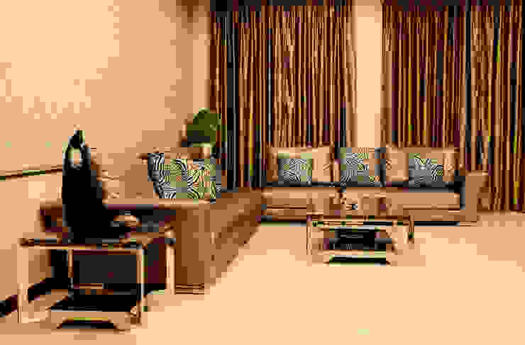 Residence Design, Rosewood City H5 Interior Design Modern living room