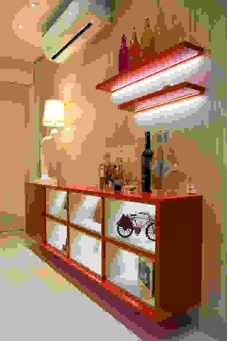 ARQ Ana Lore Burliga Miranda Wine cellar MDF Red