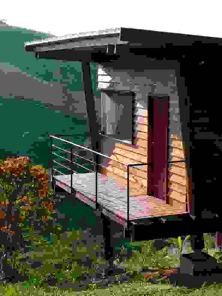 Cabana Arquitetos Rumah Gaya Rustic Kayu