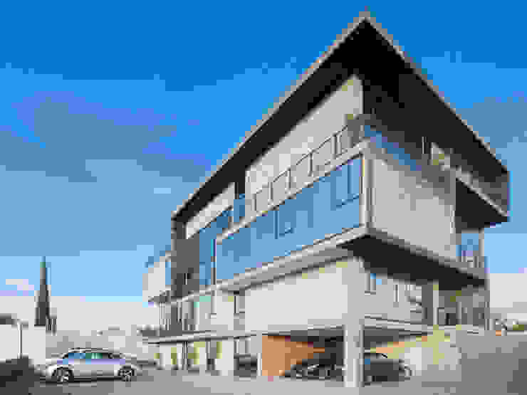 Proyecto Cafeina Industriële huizen Glas Grijs