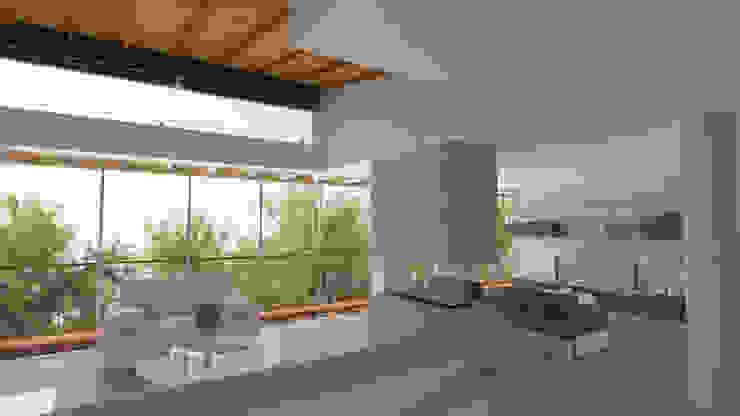 Casa Hernandez Lápiz De Sueños Salas de estilo mediterraneo