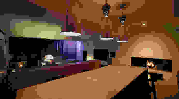 O邸 中塚健仁建築設計事務所 Вітальня