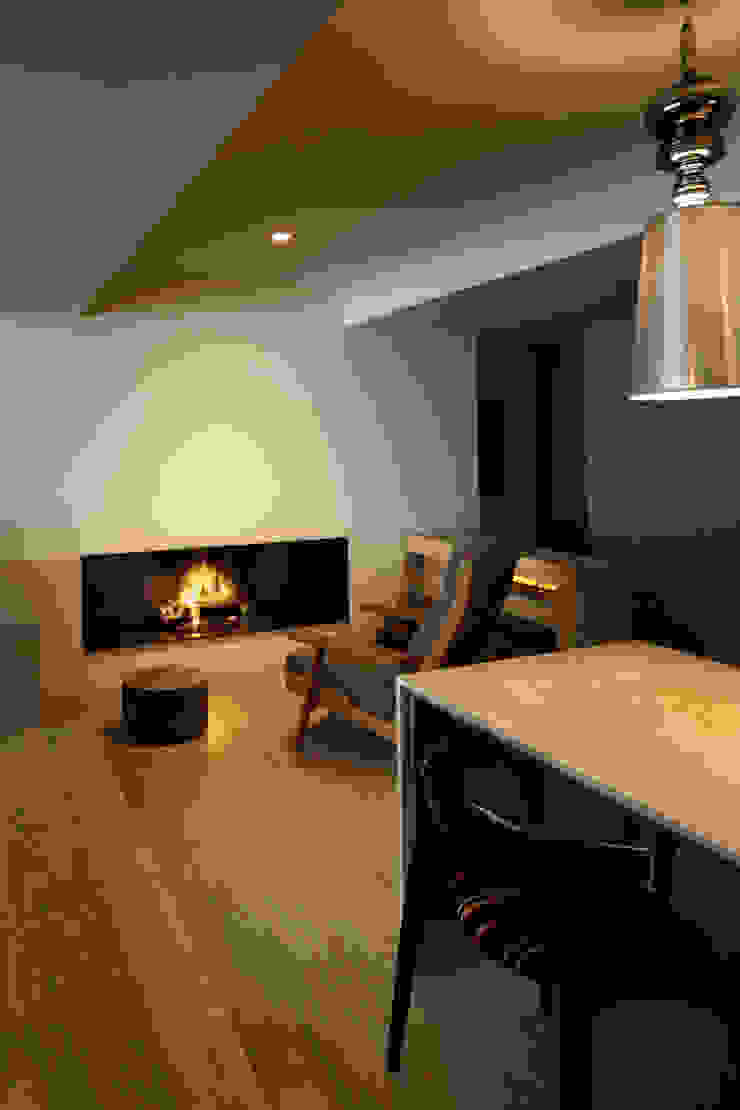 O邸 中塚健仁建築設計事務所 Вітальня