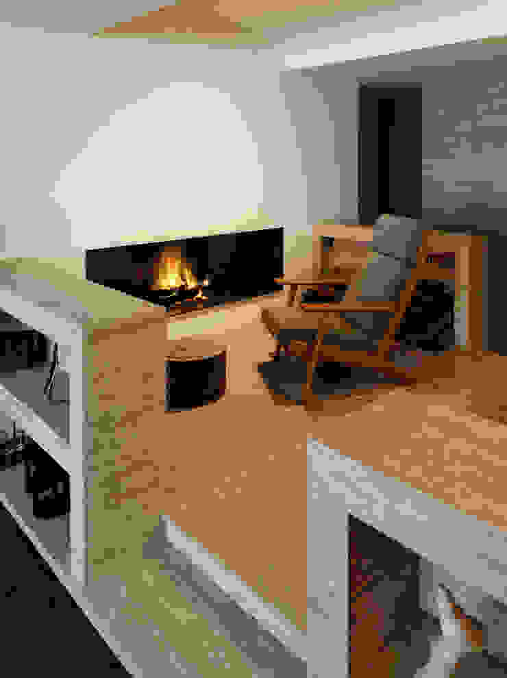 O邸 中塚健仁建築設計事務所 Вітальня