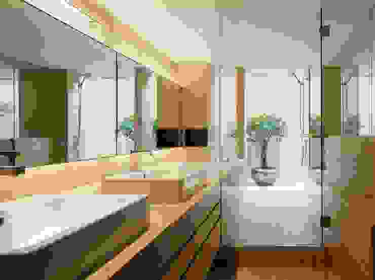 O邸 中塚健仁建築設計事務所 Ванна кімната