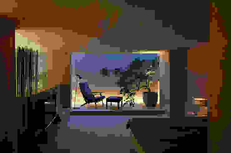 O邸 中塚健仁建築設計事務所 Вітальня