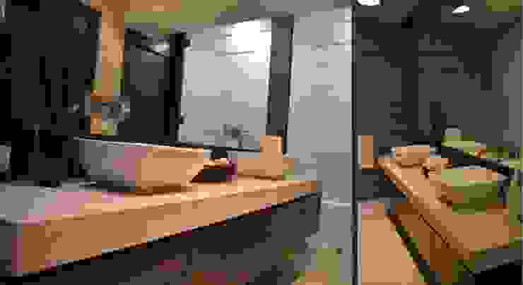 Banheiros modernos por TREVINO.CHABRAND | Architectural Studio Moderno