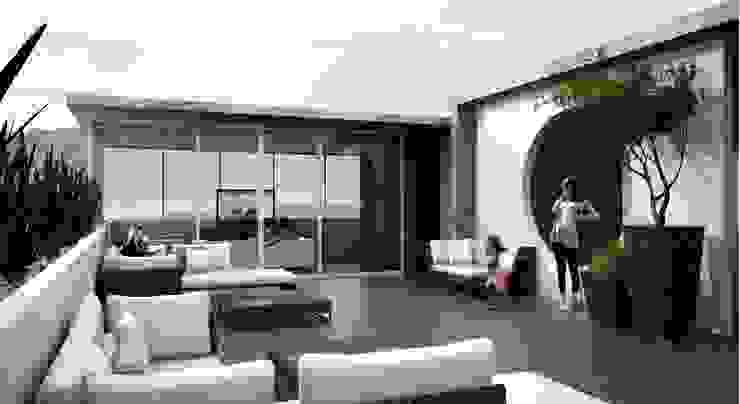 Salas de estar modernas por TREVINO.CHABRAND | Architectural Studio Moderno