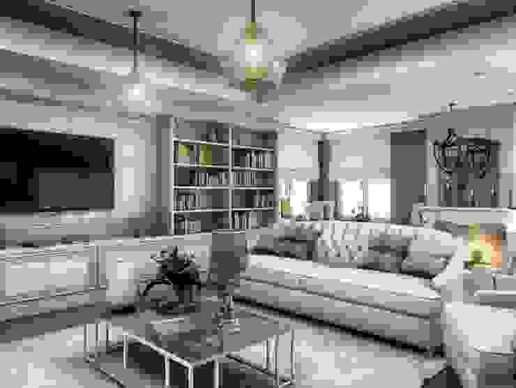 Yunus Emre | Interior Design, VERO CONCEPT MİMARLIK VERO CONCEPT MİMARLIK Modern Living Room