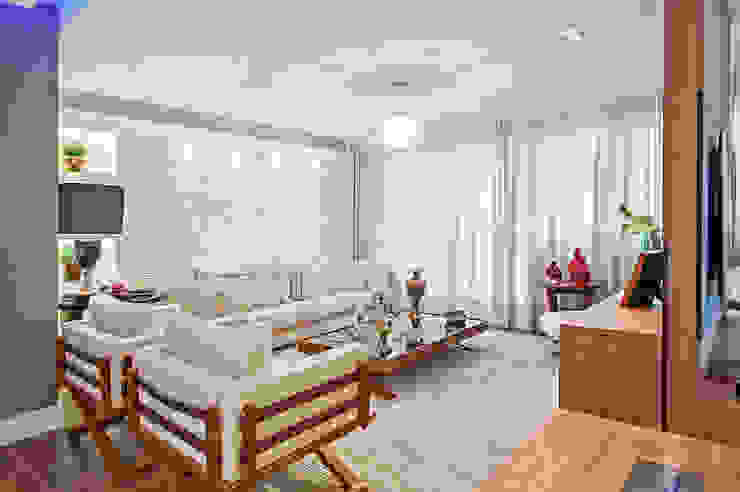 Salas de estar modernas por Patrícia Azoni Arquitetura + Arte & Design Moderno