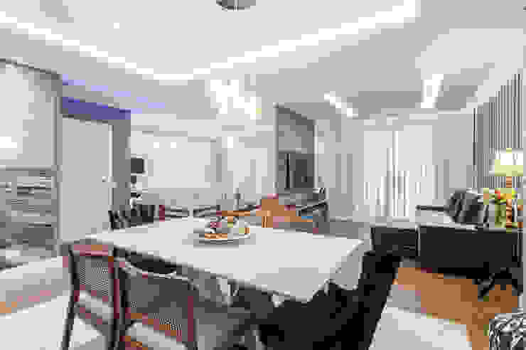Salas de jantar modernas por Patrícia Azoni Arquitetura + Arte & Design Moderno