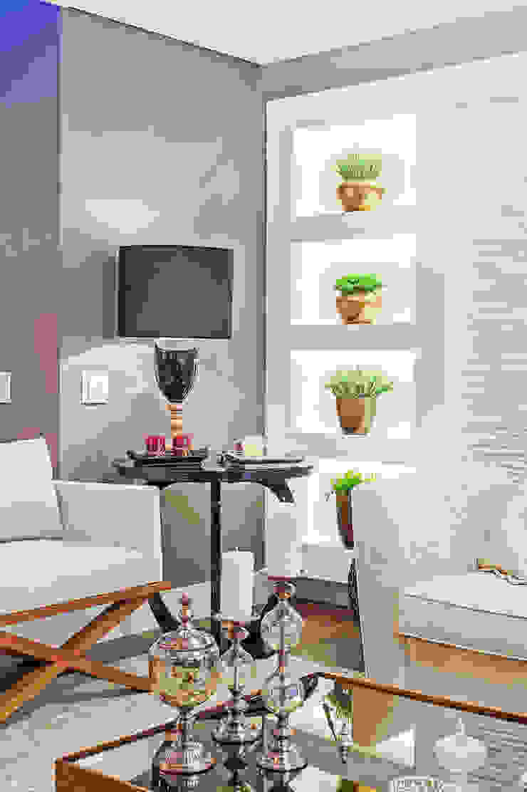 Salas de estar modernas por Patrícia Azoni Arquitetura + Arte & Design Moderno