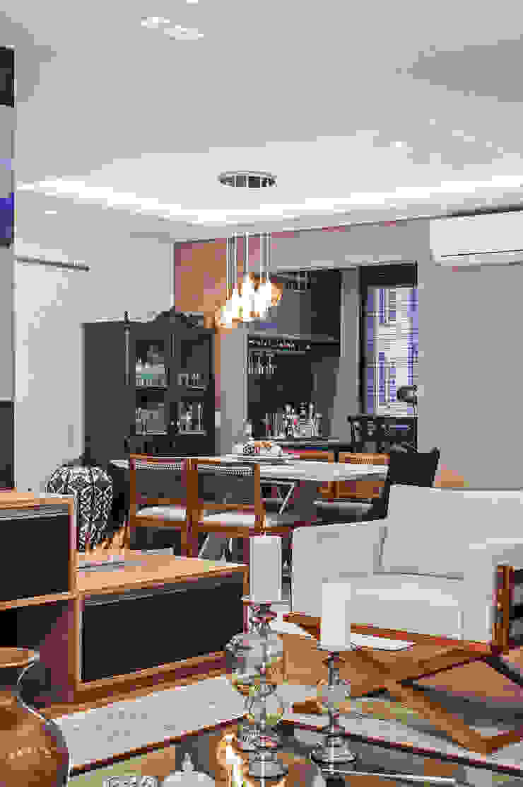 Salas de jantar modernas por Patrícia Azoni Arquitetura + Arte & Design Moderno
