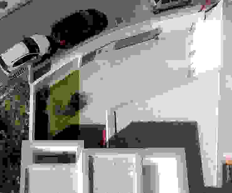 house 116 bo | bruno oliveira, arquitectura Modern Conservatory Granite White