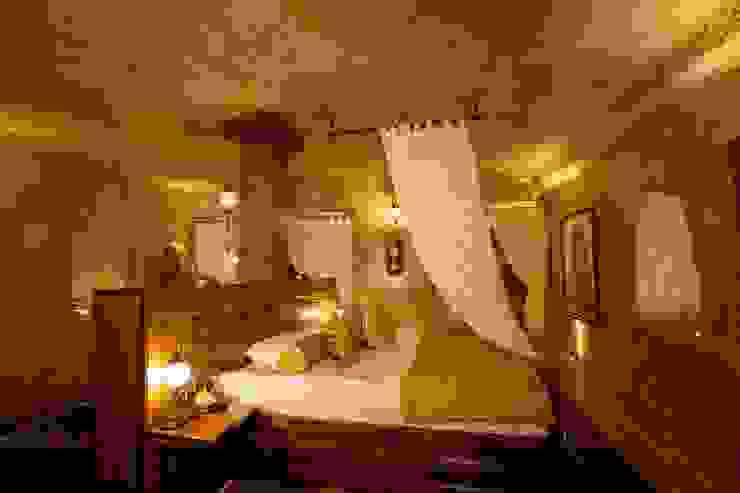 Kayakapi Premium Caves - Cappadocia 러스틱스타일 침실