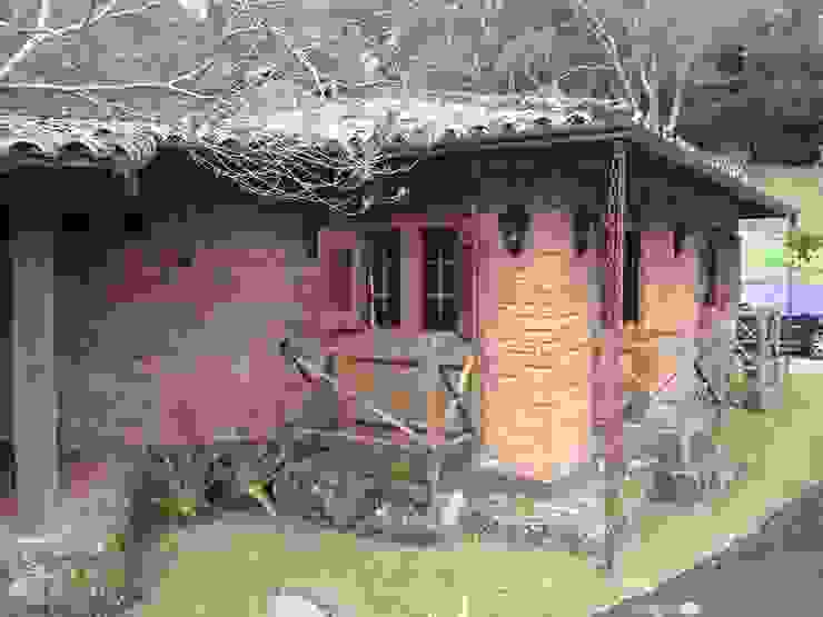 Casa Araras, Fernando Menezes Arquitetura Fernando Menezes Arquitetura Nhà phong cách đồng quê