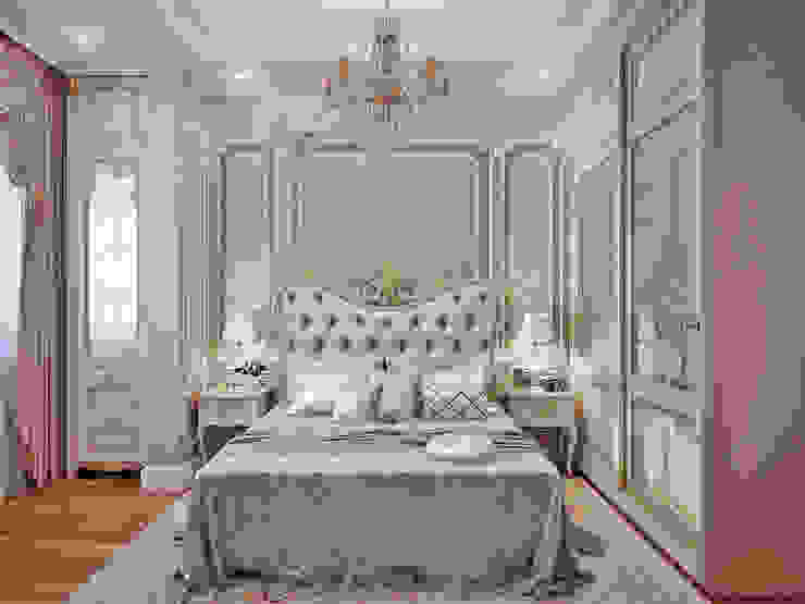 Студия дизайна ROMANIUK DESIGN Dormitorios de estilo clásico