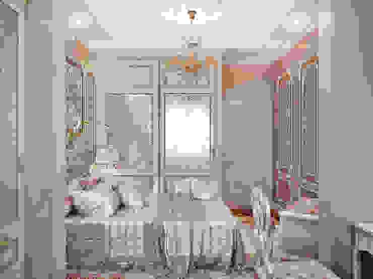 Студия дизайна ROMANIUK DESIGN Dormitorios de estilo clásico