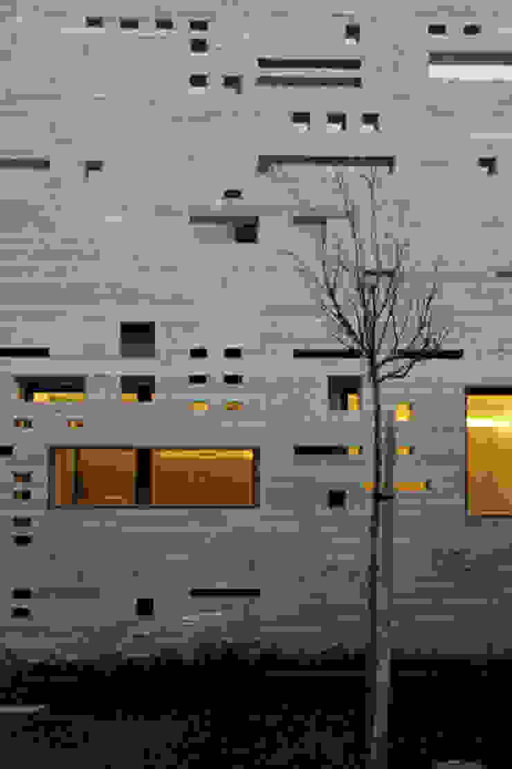 Pormenor Fachada guedes cruz arquitectos Casas minimalistas